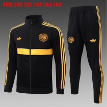 Kids Ajax Jacket + Pants Training Suit Black 2026/27