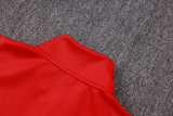 Mens Manchester United Jacket + Pants Training Suit Red II 2026/27
