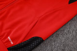 Mens Manchester United Jacket + Pants Training Suit Red 2026/27