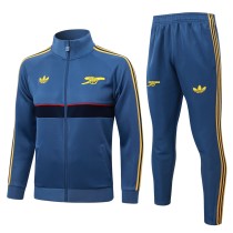 Mens Arsenal Jacket + Pants Training Suit Greyish Blue 2026/27