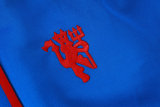 Mens Manchester United Jacket + Pants Training Suit Blue 2026/27