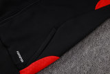 Mens Manchester United Jacket + Pants Training Suit Black II 2026/27