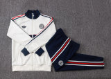 Kids Bayern Munich Jacket + Pants Training Suit  Beige 2026/27