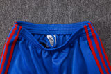 Mens Manchester United Jacket + Pants Training Suit Blue 2026/27