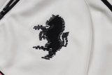 Mens Juventus Jacket + Pants Training Suit White - Black 2026/27
