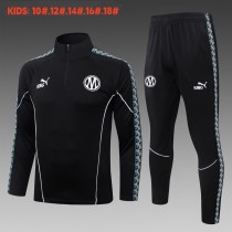 Kids Olympique Marseille Training Suit Black 2026/27