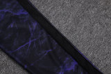 Mens Barcelona Jacket + Pants Training Suit Black - Purple 2026/27