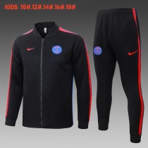Kids PSG Jacket + Pants Training Suit Black 2026/27
