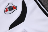 Mens River Plate Jacket + Pants Training Suit White 2026/27