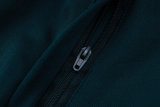 Mens Real Madrid Jacket + Pants Training Suit Dark Green 2026/27