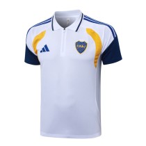 Mens Boca Juniors Polo Shirt White 2026/27