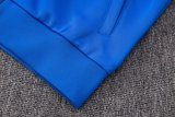 Mens Manchester United Jacket + Pants Training Suit Blue 2026/27