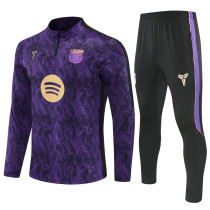 Mens Barcelona Training Suit Purple 2026/27