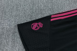 Mens Real Madrid Short Training Suit Black 2026/27
