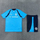 Kids Olympique Marceille Short Training Suit Blue 2026/27