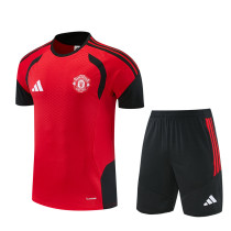 Mens Manchester United Short Training Suit Red 2026/27