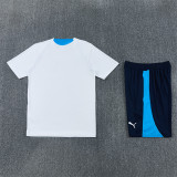 Kids Olympique Marceille Short Training Suit White 2026/27