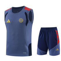 Mens Bayern Munich Singlet Suit Greyish Blue 2026/27