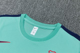 Mens Barcelona Short Training Suit Aqua 2026/27