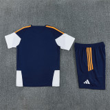 Mens Real Madrid Short Training Suit Royal 2026/27