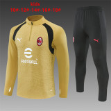 Kids AC Milan Training Suit Gold 2026/27