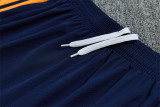 Mens Real Madrid Short Training Suit Royal 2026/27