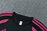 Mens Real Madrid Short Training Suit Black 2026/27