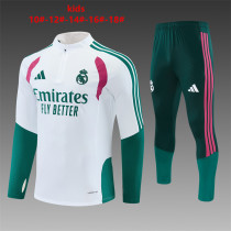 Kids Real Madrid Training Suit White 2026/27