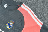 Mens Real Madrid Short Training Suit Grey 2026/27