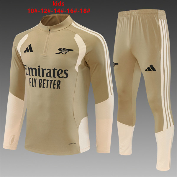 Kids Arsenal Training Suit Gold 2026/27