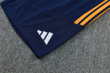 Mens Real Madrid Short Training Suit Royal 2026/27