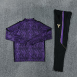 Mens Barcelona Training Suit Purple 2026/27