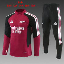 Kids Arsenal Training Suit Burgundy 2026/27