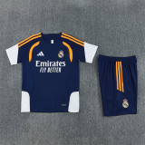 Mens Real Madrid Short Training Suit Royal 2026/27