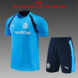 Kids Olympique Marceille Short Training Suit Blue 2026/27