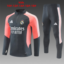 Kids Real Madrid Training Suit Grey 2026/27