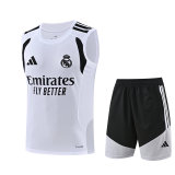 Mens Real Madrid Singlet Suit White 2026/27
