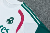 Mens Real Madrid Short Training Suit White 2026/27