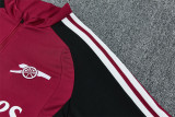Mens Arsenal Training Suit Burgundy 2026/27
