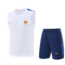 Mens France Singlet Suit White 2026