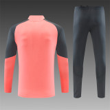 Kids Real Madrid Training Suit Orange 2026/27