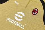 Mens AC Milan Training Suit Gold 2026/27