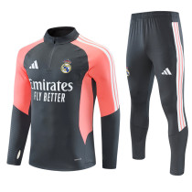 Mens Real Madrid Training Suit Grey 2026/27