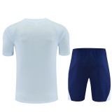 Mens Manchester City Short Training Suit Light Blue 2026/27