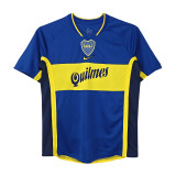 Mens Boca Juniors Retro Home Jersey 2001/02