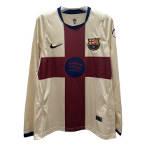 Mens Barcelona Fourth Jersey Long Sleeve 2026/27