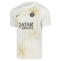 Mens PSG Short Training White - Gold Jersey 2026/27