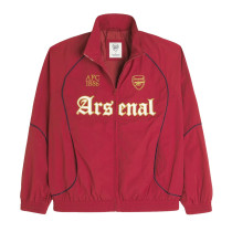 Mens Arsenal All Weather Windrunner Retro Jacket Red
