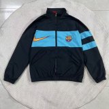 Mens Barcelona All Weather Windrunner Retro Jacket Black