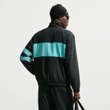 Mens Barcelona All Weather Windrunner Retro Jacket Black